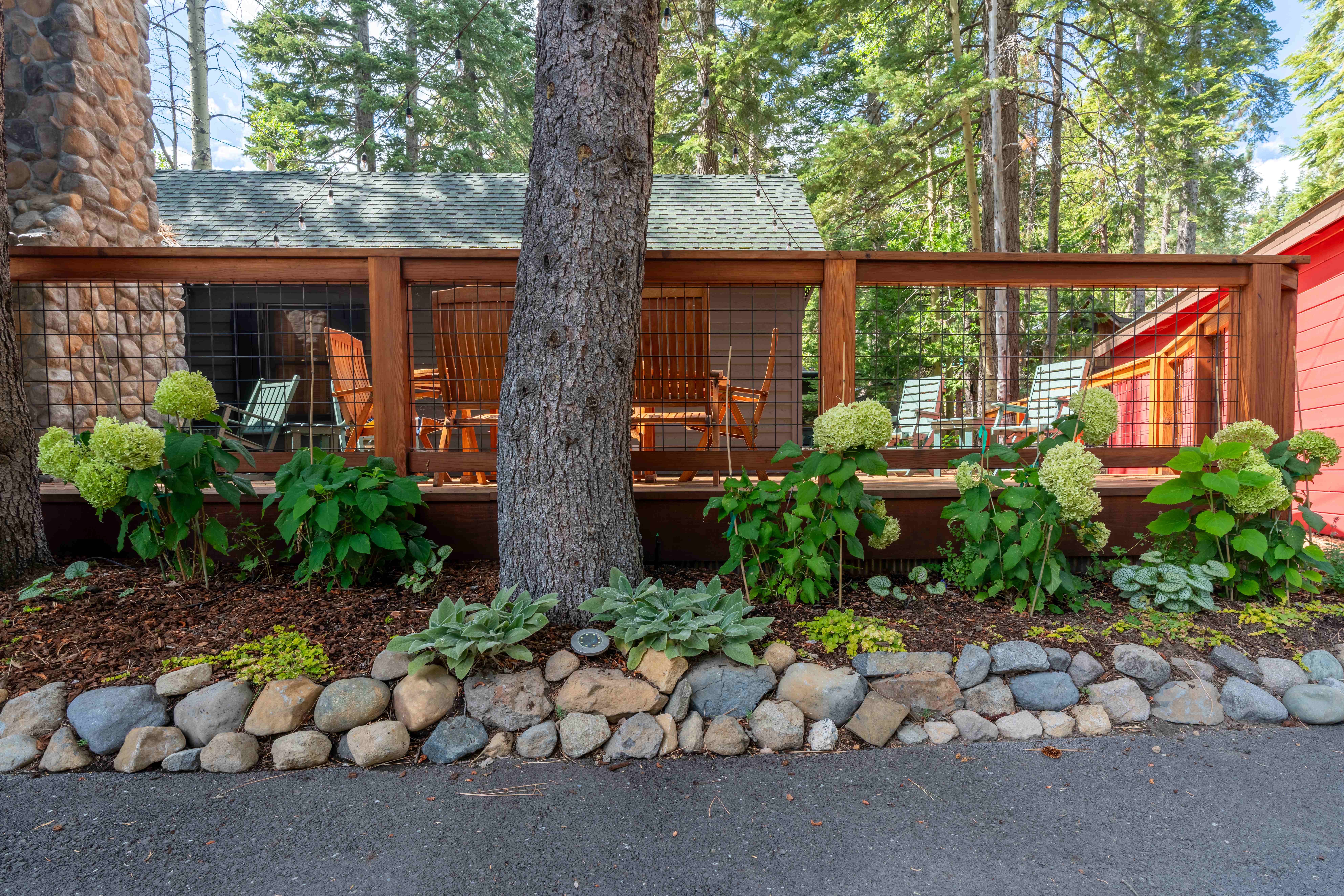 Professional planting and gardening services for Tahoe mountain homes